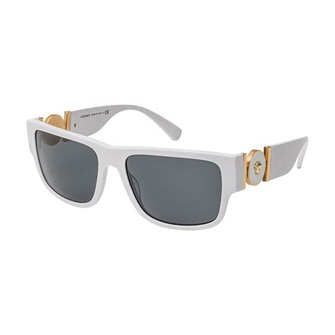 white versace shades